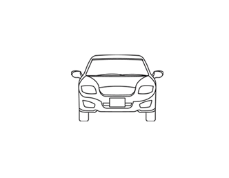 Frente do carro